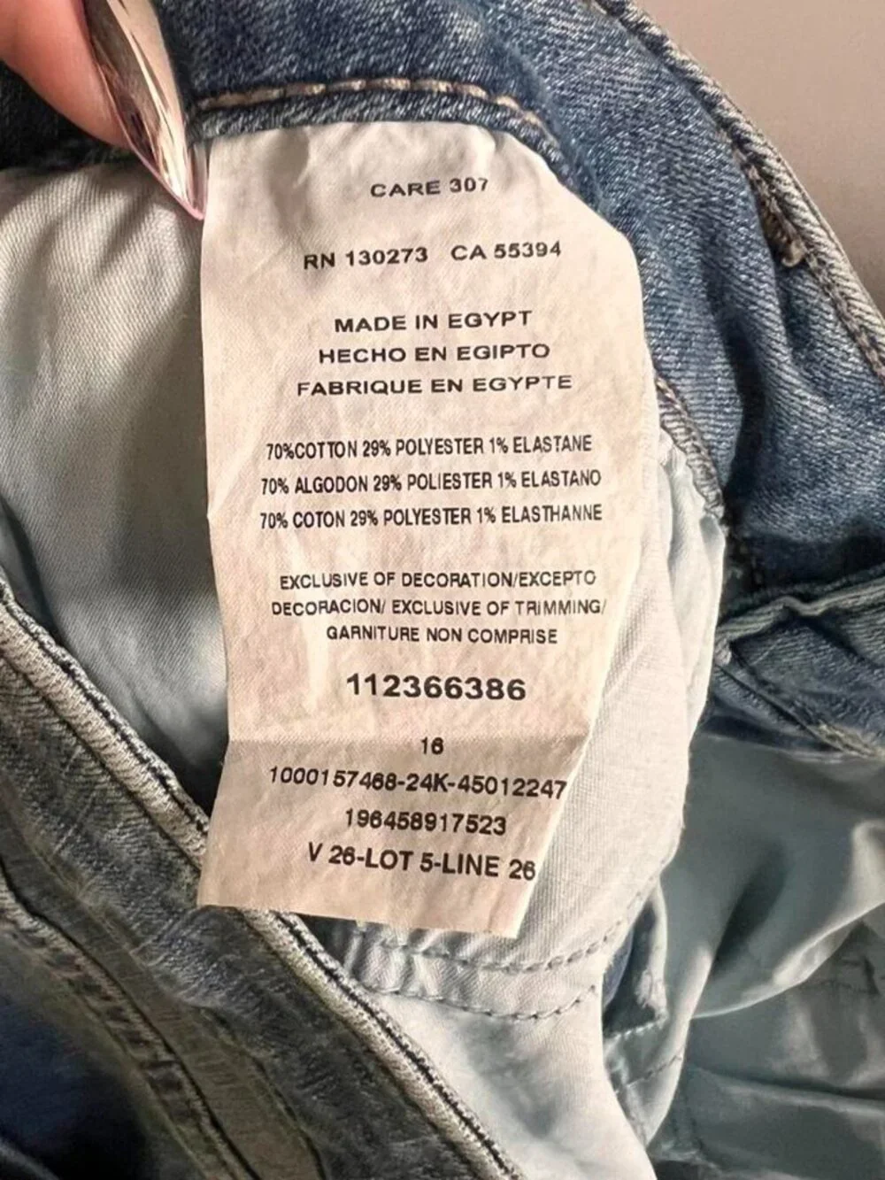 Vintage Lee cotton stretch denim shorts that can also be worn as baggy jorts
